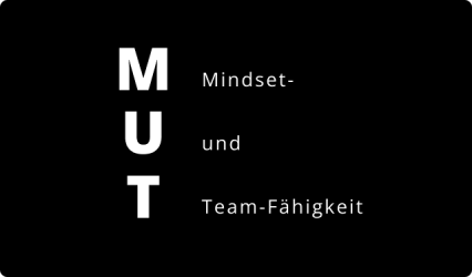 MUT bedeutet Mindset- und Team-Fähigkeit